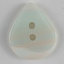 2 Hole Sew Through Raindrop Button 2 Pack