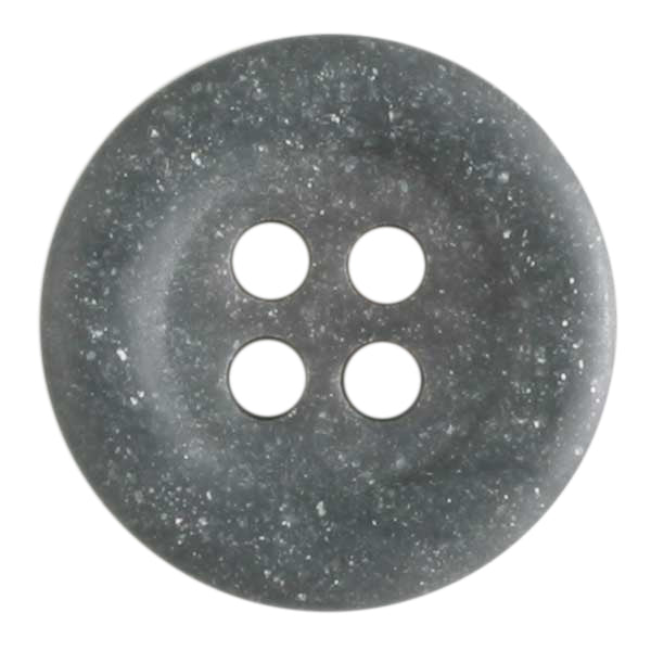 Gray Glitter Buttons 4 Hole Sew Through Style 2 Pack