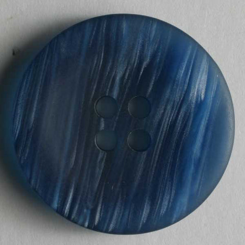 Marbled Blue 4 Hole Sew Through Button