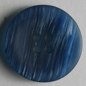 Marbled Blue 4 Hole Sew Through Button