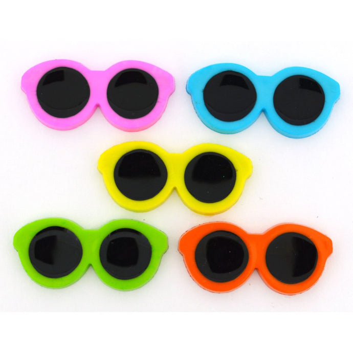 Sunglass buttons