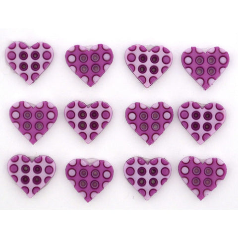 Lilac buttons