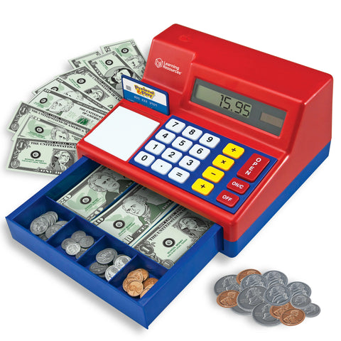 Pretend & Play Calculator Cash Register LER 2629