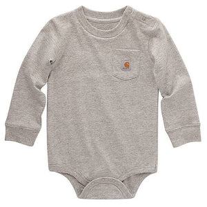 Infants' Long-Sleeve Pocket Bodysuit CA5002