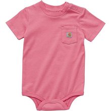 Pink Lemonade Short-Sleeve Pocket Bodysuit