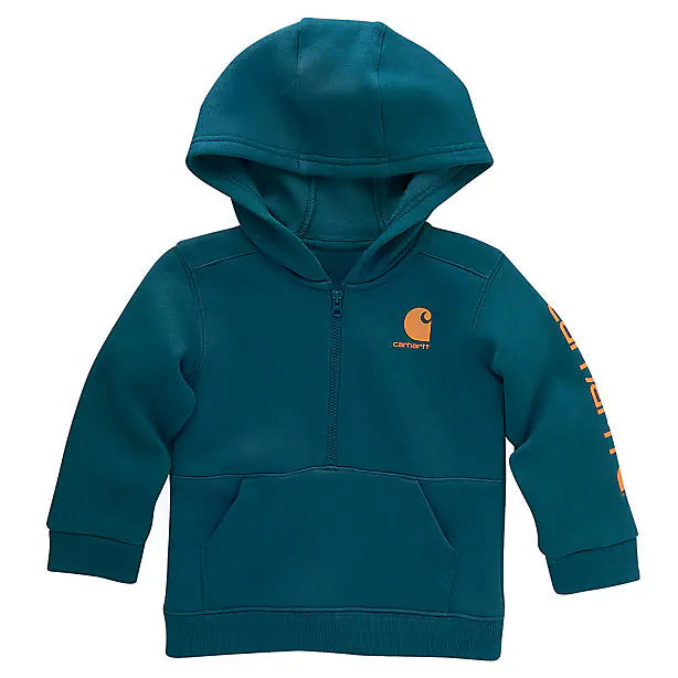 Shaded Spruce Boys' Long-Sleeve Half-Zip Sweatshirt CA6434