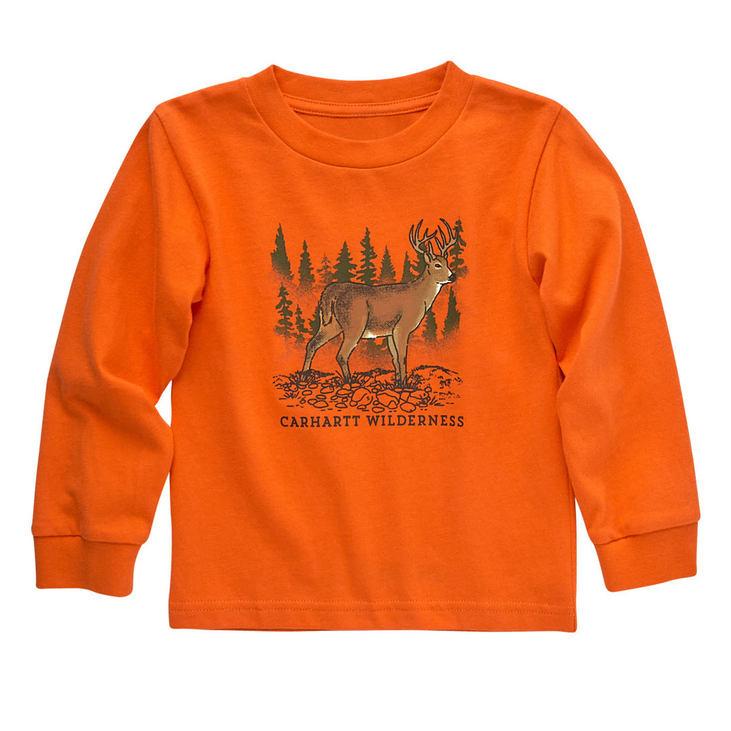 Boys' Long-Sleeve Deer T-Shirt CA6461