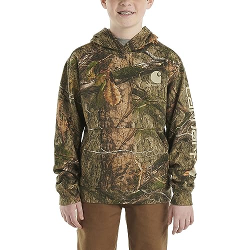 Boys' Long-Sleeve Camo Graphic Sweatshirt CA6470