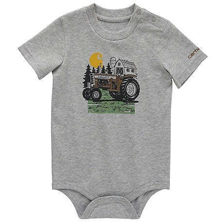 Baby Boys' Short-Sleeve Tractor Bodysuit CA6506