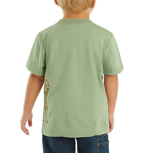 Back of Boys' Short-Sleeve Puppy Wrap T-Shirt CA6510
