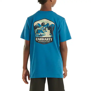 Back of Boys' Short-Sleeve Outdoor Division T-Shirt CA6531