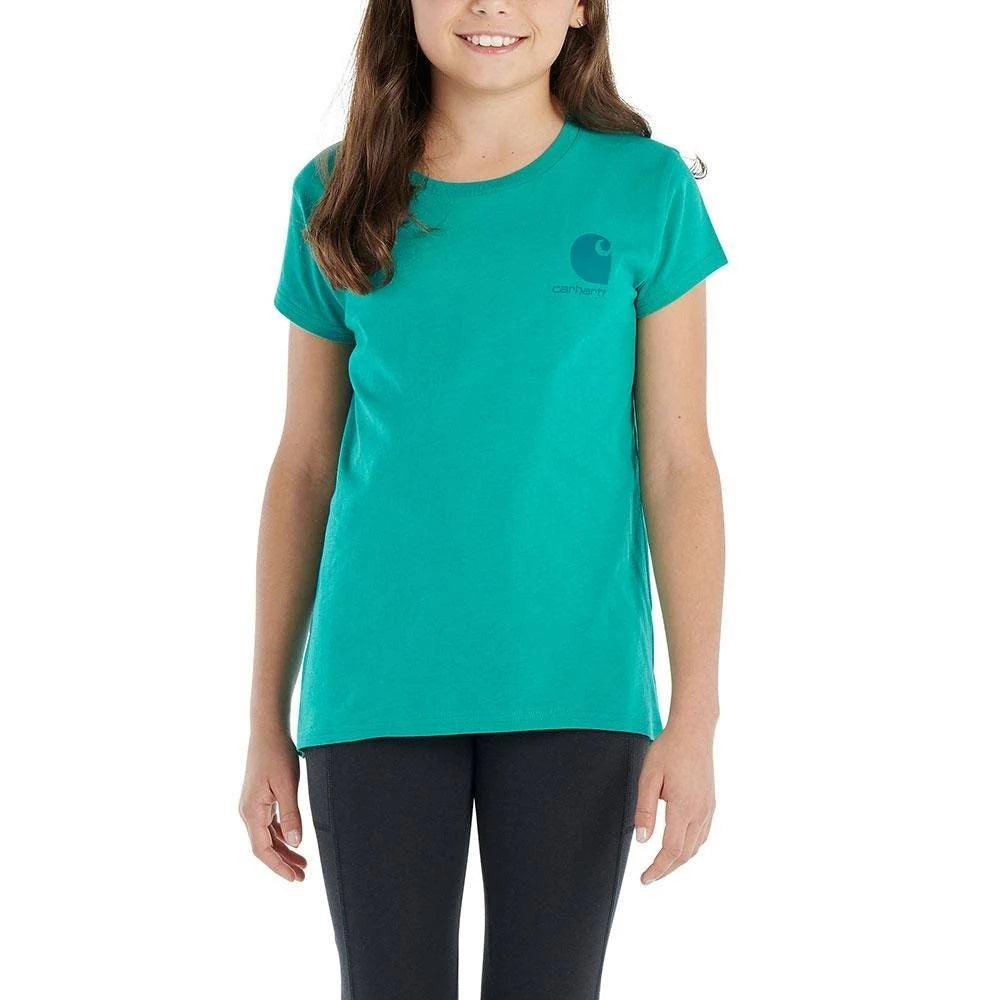 Girls' Short-Sleeve Deer Mountain T-Shirt CA9932