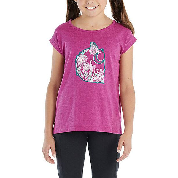 Girls' Sleeveless Floral T-Shirt CA9939