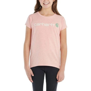 Peaches n' Cream Girls' Short-Sleeve Core Logo T-Shirt CA9945-S14SH