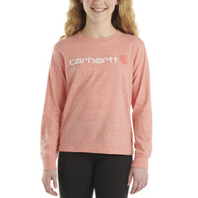 Dubarry Snow Heather Girls' Core Logo Long-Sleeve T-Shirt CA9978