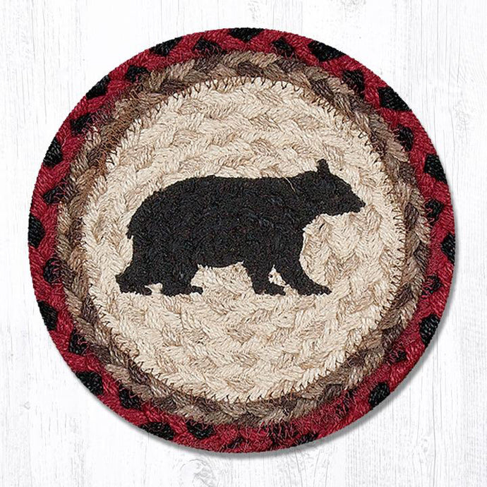 Cabin bear coaster