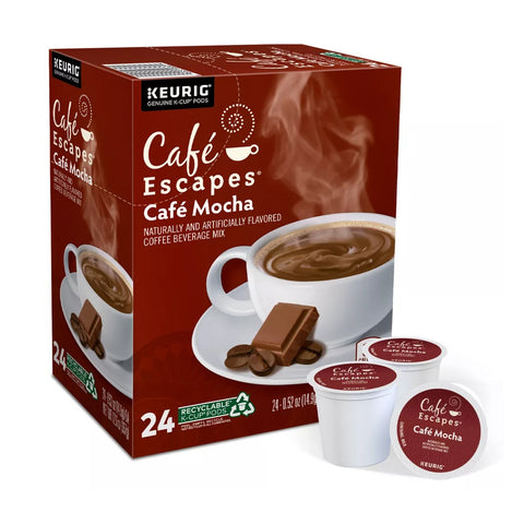 Cafe Mocha Coffee Keurig Pods 5000330123