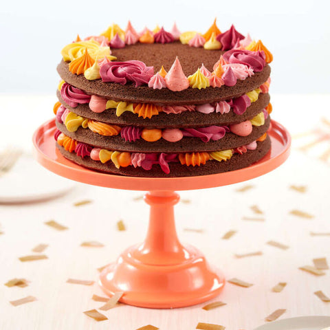 Decorated cake