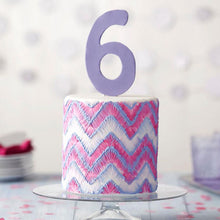 Number 6 cake