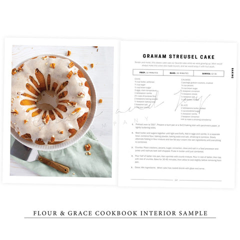 Graham Streusel Cake