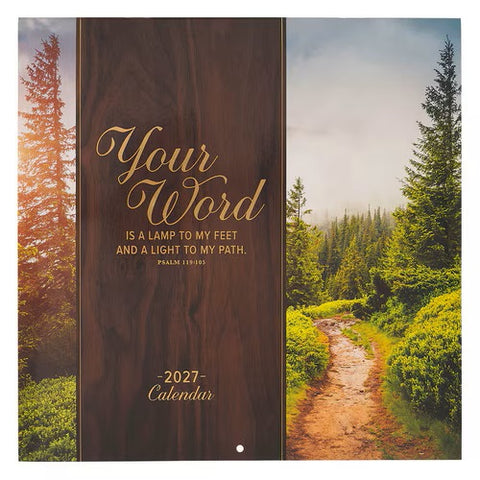you word, 2027 Wall Calendars CAL25
