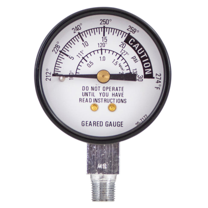 Steam gauge for All-American pressure cooker