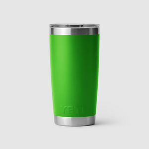 Canopy green YETI Rambler 20 ox. travel mug