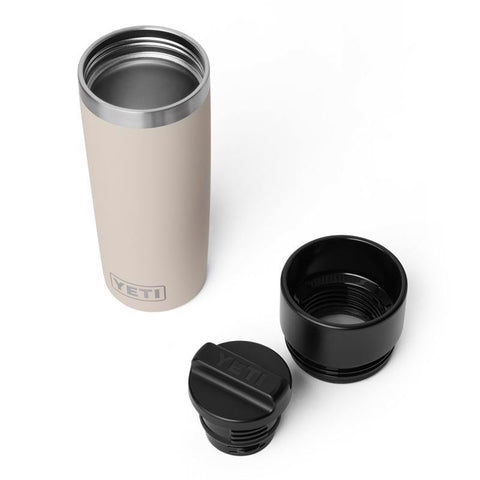 Yeti Rambler 16 oz Travel Bottle with Commuter Cap in cape taupe