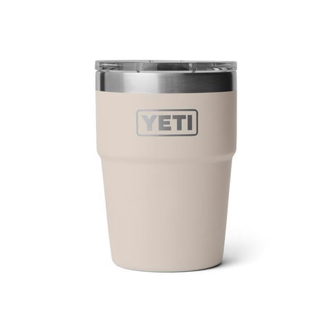 Cape Taupe Yeti Rambler 16 oz Stackable Cup