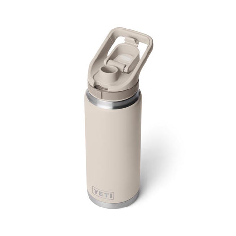 Yeti Rambler 26 oz Bottle with flip chug cap in cape taupe