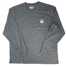 Men's Long-Sleeved T-Shirt K126 carbon heather