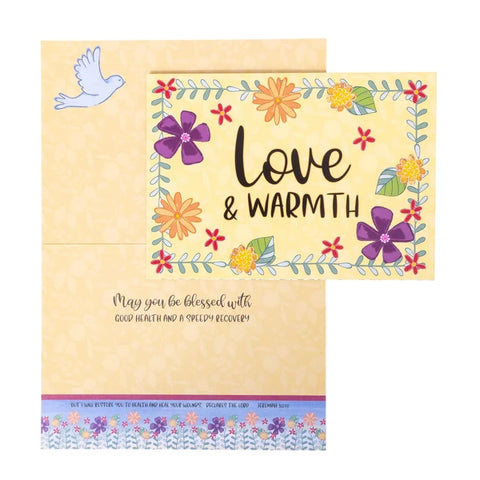 Get Well Sunshine and Flowers Boxed Cards 36683N