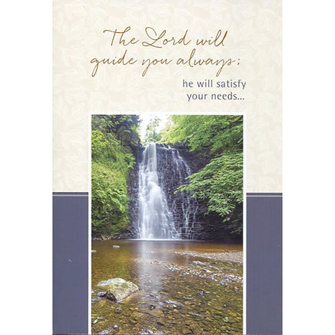 Faithfully Yours Waterscapes Boxed Get Well Card