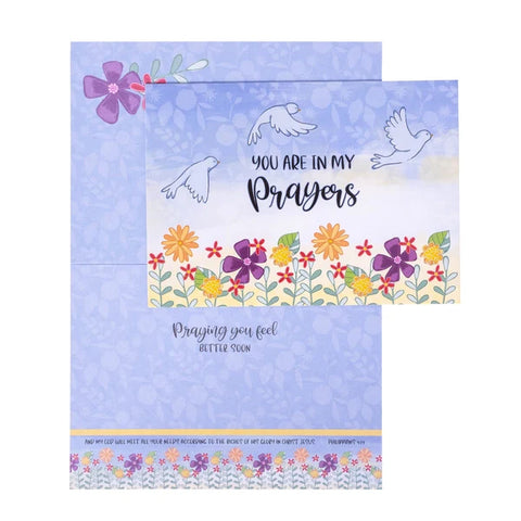 Get Well Sunshine and Flowers Boxed Cards 36683N