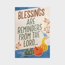 Thanksgiving Blessings Boxed Cards U1616 front of card