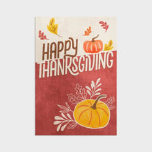 Thanksgiving Blessings Boxed Cards U1616 front of card