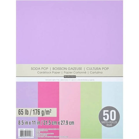 Soda Pop 8.5" x 11" Cardstock Paper CARD301