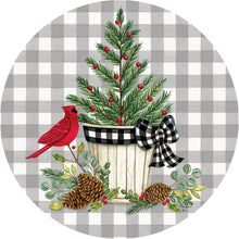 Fall and Winter Accent Magnets cardinal christmas