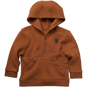 Lvls Premium Youth Hoodie (Bear Logo/ Blue w/ Orange) 2T