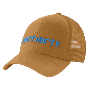 Carhartt Brown Cap with Blue Letters