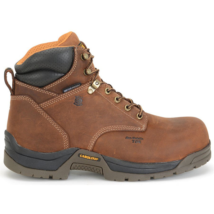 Carolina 6 inch mens Bruno safety toe work boot profile