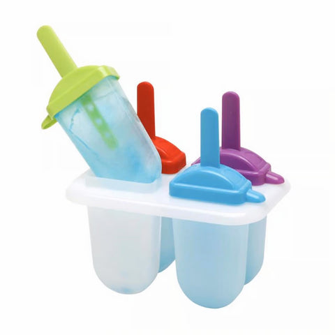 Sip A Pop Ice Mold KOL-0028 showcasing the mold with a frozen popsicle  