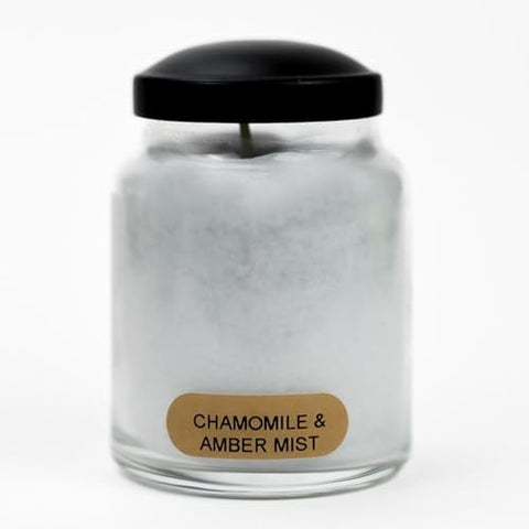 chamomile and amber mist, Baby Jar Candles 6 oz.