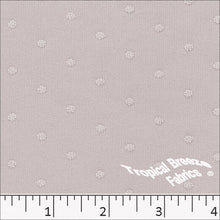 Embossed Swiss Dot Polyester Knit Fabric 32323 champagne