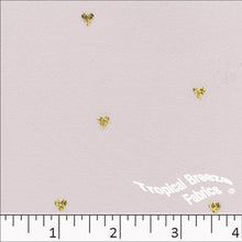 champagne, Double Brushed Knit Print Fabric 572513