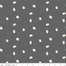 Forgotten Memories Collection Puffy Dots Cotton Fabric charcoal