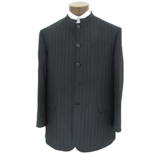Charcoal mens suit coat