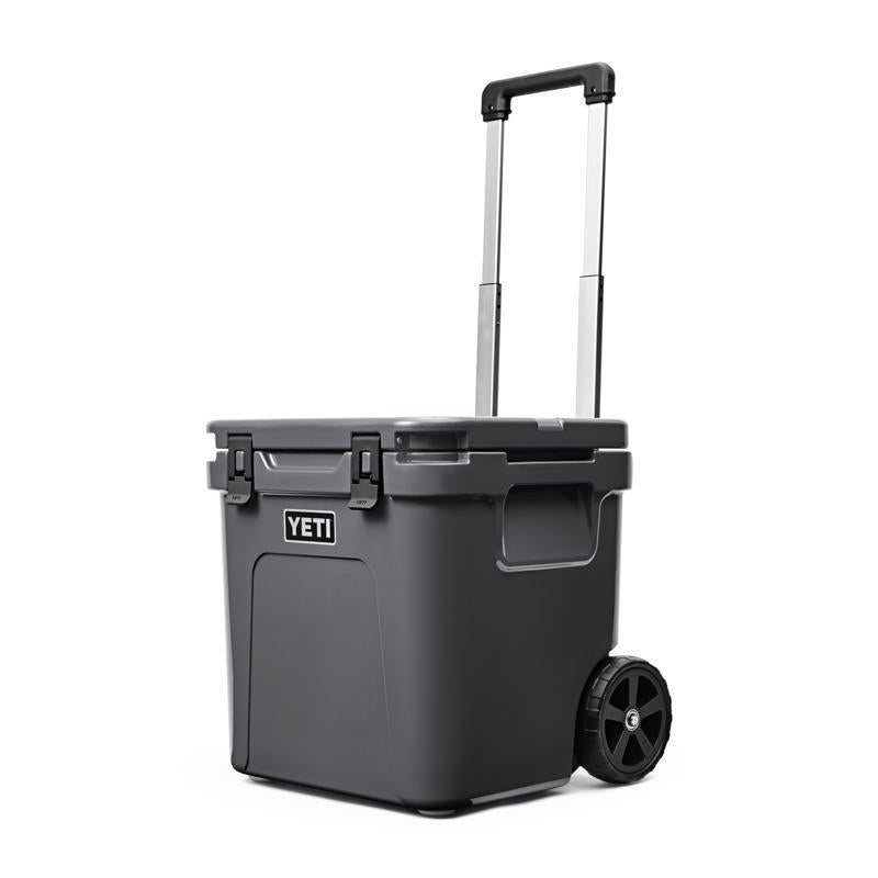 Charcoal Gray YETI Roadie 48 Roller Cooler