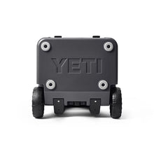 Charcoal Gray YETI Roadie 48 Roller Cooler base