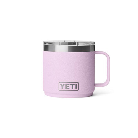 Yeti Rambler 14 oz. Stackable Mug in cherry blossom